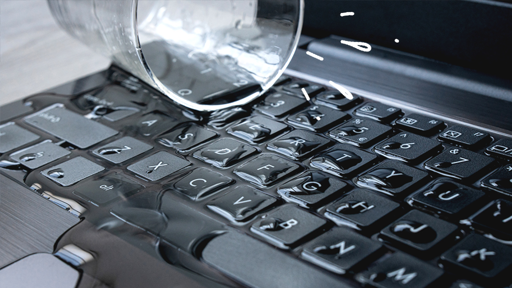laptop-water-damage-repair 4 Spilled water on laptop
